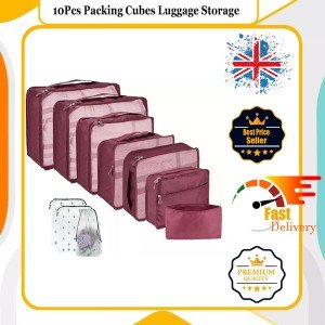 10 Packing Cubes for Travel Organization and Storage