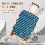 5-Piece Expandable Hardside Luggage Set - Blue