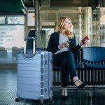 Large 28'' Lightweight Hard Shell Suitcase with Wheels