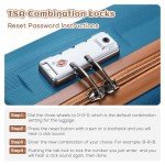 5-Piece Expandable Hardside Luggage Set - Blue