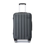 KONO Hard Shell ABS Luggage Set with Wheels