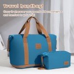 5-Piece Expandable Hardside Luggage Set - Blue