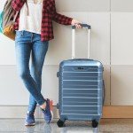 Large 28'' Lightweight Hard Shell Suitcase with Wheels