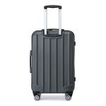 KONO Hard Shell ABS Luggage Set with Wheels