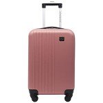 Rose Gold 20-Inch Hardside Spinner Luggage