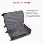 SwissGear 7366 Expandable Black Hardside Luggage