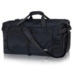 65L Foldable Duffle Bag with Shoe Compartment