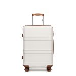 KONO Hard Shell 4-Wheel Cabin Suitcase Set