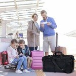 65L Foldable Duffle Bag with Shoe Compartment