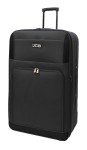 Lightweight JCB Cabin Trolley Suitcase - Black & Navy