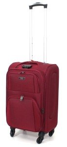 24" Expandable Lightweight Soft Shell Wheeled Suitcase