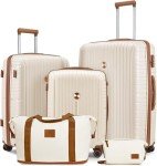 Joyway 5-Piece Lightweight Hardshell Luggage Set