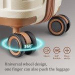 Joyway 5-Piece Lightweight Hardshell Luggage Set