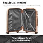 Joyway 5-Piece Lightweight Hardshell Luggage Set