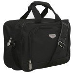 3-Piece Black Euro Carry-On Luggage Set