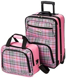 Pink Rockland Softside Expandable Luggage Set - 2-Piece