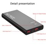 High-Capacity Portable Power Bank with USB Charging