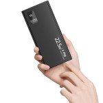 High-Capacity Portable Power Bank with USB Charging