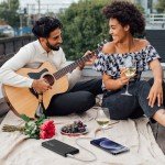 High-Capacity Portable Power Bank with USB Charging