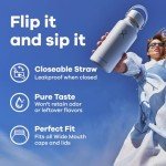 Insulated Hydro Flask Water Bottle with Wide Straw