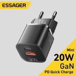 Essager 20W GaN PD Fast USB C Charger