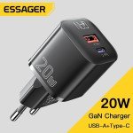 Essager 20W Fast Charge USB-C Charger for Phones