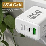 65W GaN Fast Travel USB Charger for Phones
