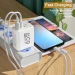65W GaN Fast Travel USB Charger for Phones