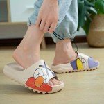 Cartoon Cloud Pillow Slides – Cozy Anti-Slip Sandals