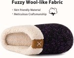 Women's Fuzzy Memory Foam Slippers for Relaxation