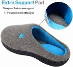 Women's Arch Support Indoor/Outdoor Slippers, Size 7-8