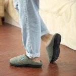 Women's Arch Support Indoor/Outdoor Slippers, Size 7-8