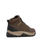 Columbia Men's Waterproof Hiking Boot - Cordovan/Golden Yellow