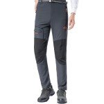 Men's Waterproof Quick-Dry Hiking Pants - Grey