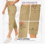 Women's Quick-Dry Convertible Hiking Cargo Pants