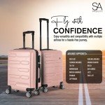 Cabin Approved 55cm Spinner Carry-On Suitcase