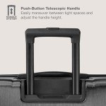 Durable 30-Inch Hardside Travel Suitcase with Wheels