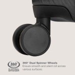 Durable 30-Inch Hardside Travel Suitcase with Wheels