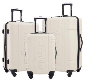 Wrangler Astral Fog 3-Piece Travel Luggage Set