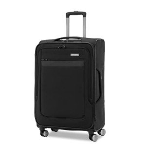 Samsonite Ascella 3.0 Expandable Softside Luggage, Black