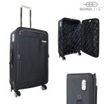 Bordlite Soft 4-Wheel Lightweight Spinner Suitcase