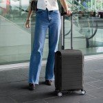 Pagosa Indestructible 22-Inch Spinner Carry-On Luggage