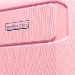 Expandable Pink Hardshell Spinner Luggage - 26