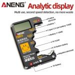 Universal LCD Battery Tester for All Battery Types