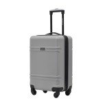 Skyline 22-Inch Gray Spinner Carry-On Luggage
