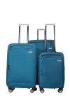 Bordlite Lightweight 4-Wheel Cabin Travel Suitcase