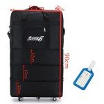 42" Extra Large Lightweight Travel Suitcase Trolley