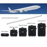 42" Extra Large Lightweight Travel Suitcase Trolley