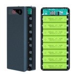 Portable Dual USB Power Bank Battery Holder