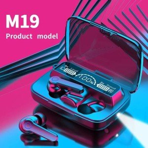 M19 Wireless Bluetooth Gaming Headset with Noise-Canceling